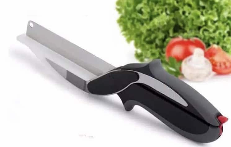 Clever Cutter Review. A scissor chopper to help you prep food.