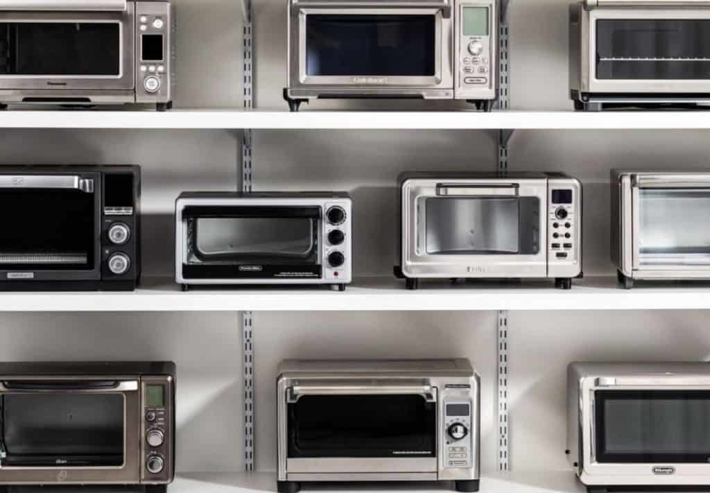 the best spacesaver toaster ovens on a shelf.