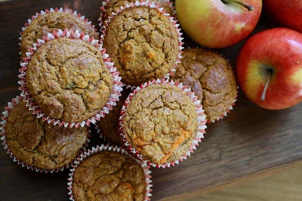 Muffin batter too thick - apple muffins