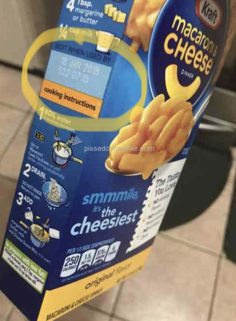 why is kraft mac and cheese bad