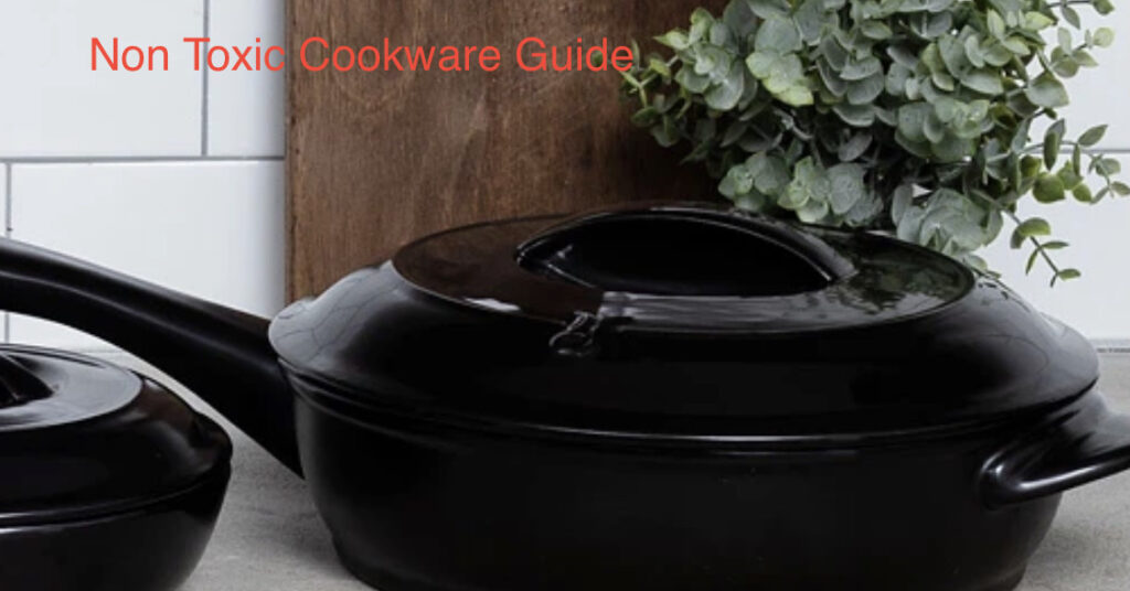 Black Xtrema saute pan a great non-toxic cookware brand