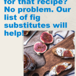 Fig substitutes poster