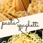 pasta vs spaghetti pin