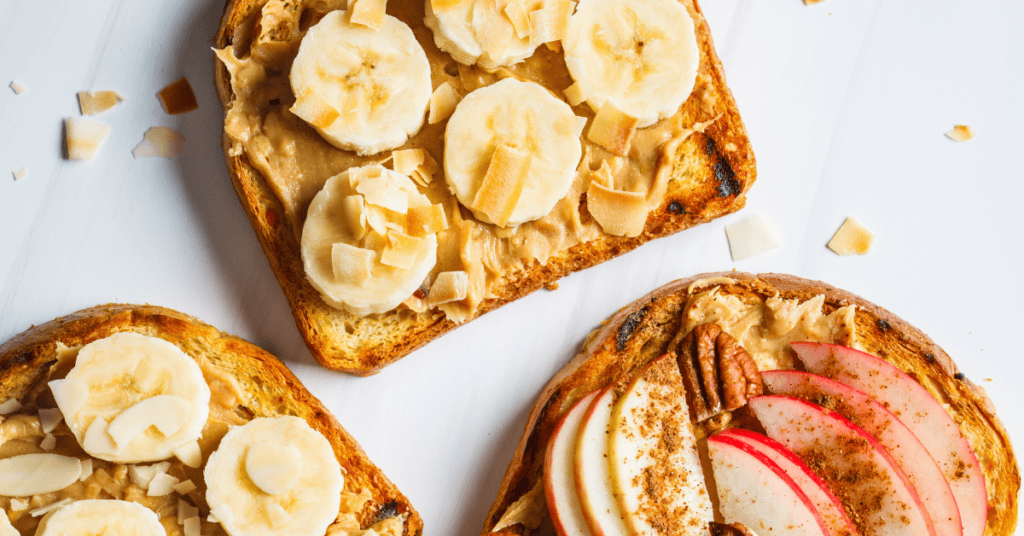 Peanut Butter and Banana Sandwiches